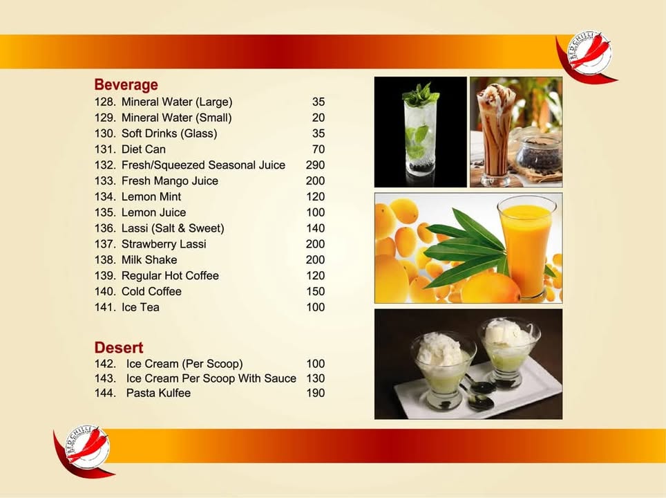 Beverage & Dessert